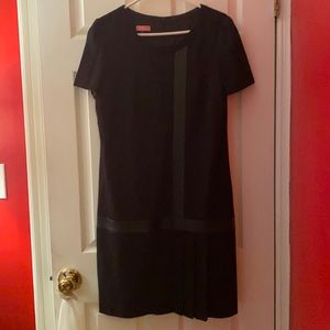 BASLER dress.Black.Size 42 FR44/GB16/IT 48/US10-12 L.Worn once.Pleated bottom.